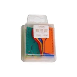 10x10 Bagues Ouvertes En Plastique Pour Exotiques Taille : 2,5mm Couleurs : 10 Différentes
