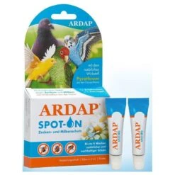 Ardap Spot-On Protège Contre Les Poux Chez Les Oiseaux 2 X 4ml - Quiko -Oiseaux De Compagnie ardap spot on protege contre les poux chez les oiseaux 2 x 4ml quiko 77390 quiko ardap spot on pour les oiseaux dornement et les 2
