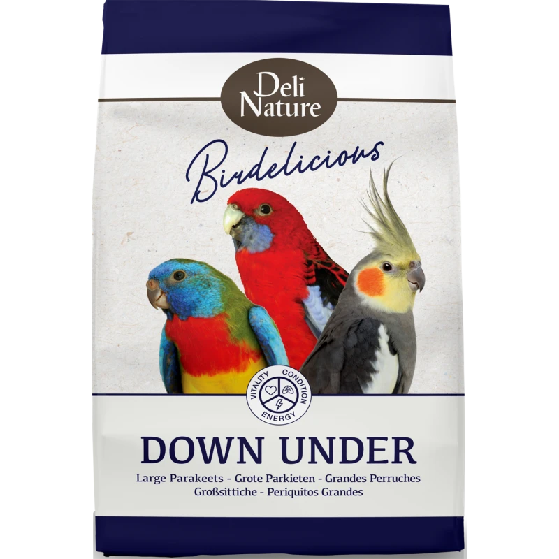 Birdelicious Grandes Perruches Australiennes 2,5kg - Deli Nature 3 Birdelicious Grandes Perruches Australiennes 2,5kg - Deli Nature