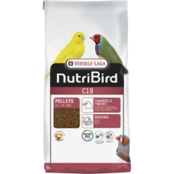 C19 Tropical Granulés Extrudés - Aliment D'élevage Pour Canaris, Oiseaux Exotiques Et Indigènes 10kg - Nutribird
