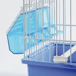 Cage Cardellina Blanche Avec Tiroir Et Grille De Fond 27,5 X 17 X 24,5cm - S.T.A. Soluzioni -Oiseaux De Compagnie cage cardellina blanche avec tiroir et grille de fond 275 x 17 x 245cm sta soluzioni i064b sta soluzioni belle cage de preparati 3