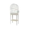 Cage Chic PATIO L/Blanc - Zolux 2 Cage Chic PATIO L/Blanc - Zolux -Oiseaux De Compagnie cage chic patio l blanc zolux 104 185blc zolux cage chic patio taille lune cage patio pour les especes de tailles moyennes perru
