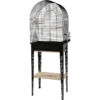 Cage Chic PATIO L/Noir - Zolux -Oiseaux De Compagnie cage chic patio l noir zolux 104 185noi zolux cage chic patio taille lune cage patio pour les especes de tailles moyennes perruc