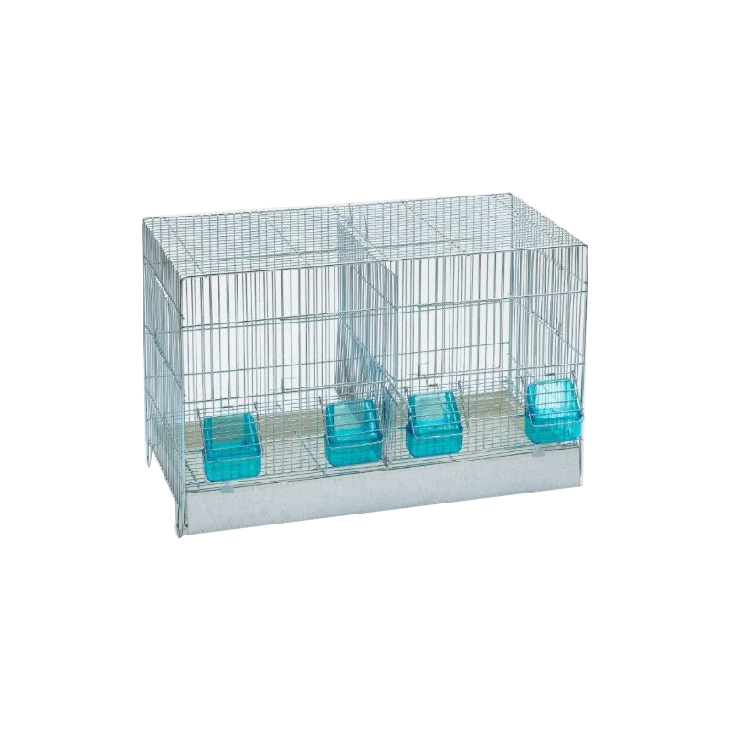 Cage Cova Avec Tiroir En Plastique Et 2 Compartiments 65x34x44cm 3 Cage Cova Avec Tiroir En Plastique Et 2 Compartiments 65x34x44cm
