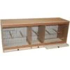 Cage D'élevage En Bois 3 Compartiments 100x30x40cm -Oiseaux De Compagnie cage delevage en bois 3 compartiments 100x30x40cm 14731 kinlys cage delevage en bois 3 compartiments dimensions 100 x 30 x 40 cm