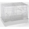 Cage Domus Molinari Blanc 42x26x33cm -Oiseaux De Compagnie cage domus molinari blanc 42x26x33cm 1560030 domus molinari cage domus molinari blanc dimension 42 x 26 x 33cm