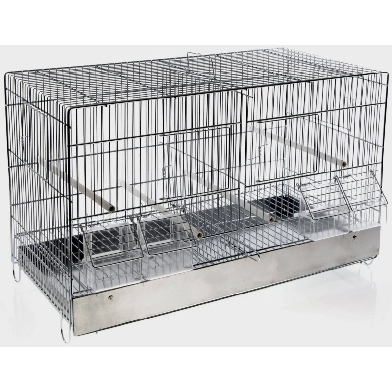 Cage Domus Molinari Métal 2 Compartiments 55x27x35cm 3 Cage Domus Molinari Métal 2 Compartiments 55x27x35cm