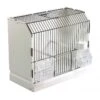 Cage Exposition Plastique 36x17x30cm - 2G-R 2 Cage Exposition Plastique 36x17x30cm - 2G-R -Oiseaux De Compagnie cage exposition plastique 36x17x30cm 2g r art 315fn3 2g r cage de preparation avec facade noire 1 porte centrale avec ressort et