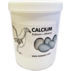 Calcium, Pour Soutenir La Formation Des Coquilles D'œufs 500gr - Easyyem