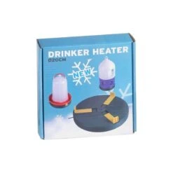 Chauffe Abreuvoir Dia. 20cm, 24V, 12W Avec Adaptateur 24VDC -Oiseaux De Compagnie chauffe abreuvoir dia 20cm 24v 12w avec adaptateur 24vdc 24148 kinlys vous assurer que vos poules aient une eau a la bonne tempe 1