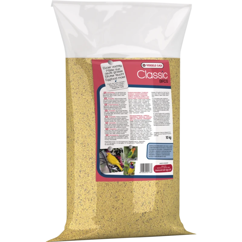 VERSELE-LAGA Classic Pâtée Aux Oeufs Grasse 10kg - Pâtée Aux Oeufs Grasse - Canaris, Oiseaux Exotiques & Indigènes 3 VERSELE-LAGA Classic Pâtée Aux Oeufs Grasse 10kg - Pâtée Aux Oeufs Grasse - Canaris, Oiseaux Exotiques & Indigènes