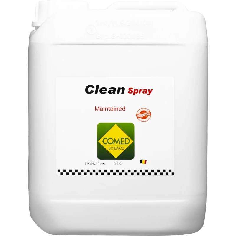 Clean Spray, Solution Favorisant Une Résistance Aux Germes Pathogènes 5L - Comed 3 Clean Spray, Solution Favorisant Une Résistance Aux Germes Pathogènes 5L - Comed