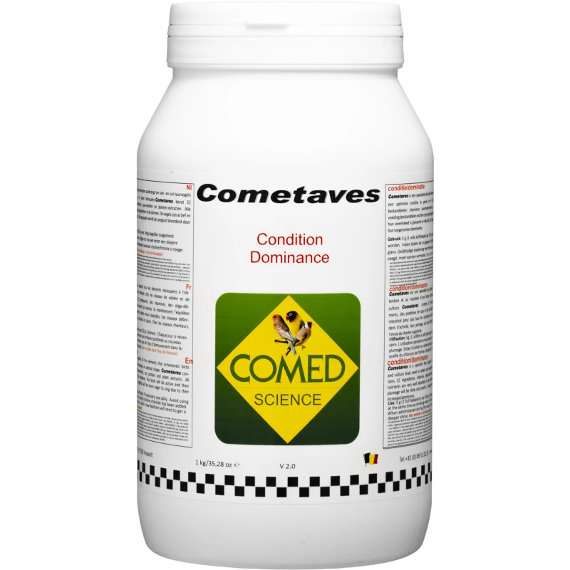 Cometaves Bird, Maintien Une Forme Optimale Chez Les Oiseaux 1kg - Comed 3 Cometaves Bird, Maintien Une Forme Optimale Chez Les Oiseaux 1kg - Comed