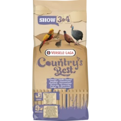 Country's Best SHOW 3 Pellet 20kg - Granulé (2mm) D'entretien Dès La 13ème Semaine