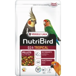 G14 Tropical Granulés Extrudés - Aliment D'entretien Pour Grandes Perruches 3kg - Nutribird