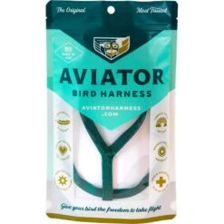 Harnais Pour Perroquet AVIATOR X-Large Vert