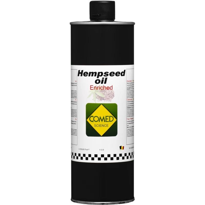 Huile De Chanvre, Huile Nutritive 1L - Comed 3 Huile De Chanvre, Huile Nutritive 1L - Comed