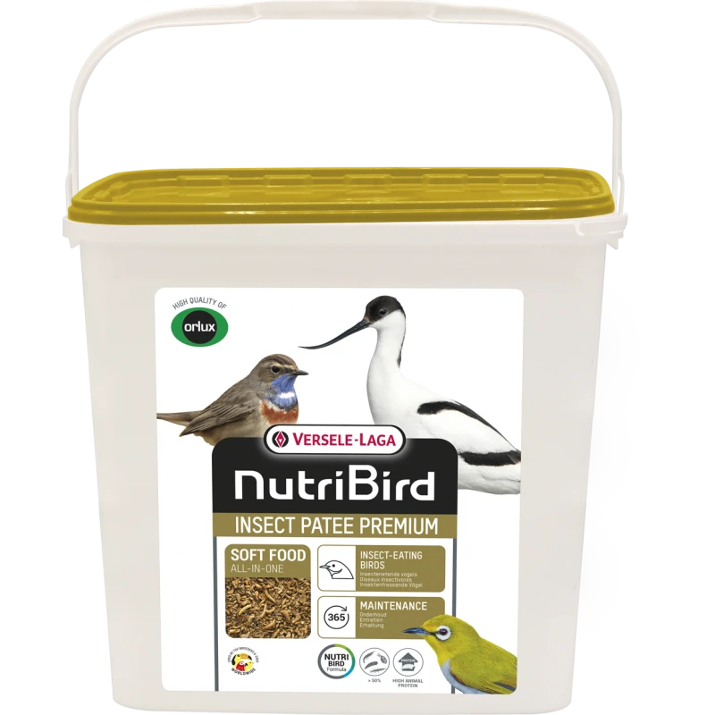 Insect Patée Premium Aliment Complet Pour Oiseaux Insectivores 2kg - Nutribird 3 Insect Patée Premium Aliment Complet Pour Oiseaux Insectivores 2kg - Nutribird