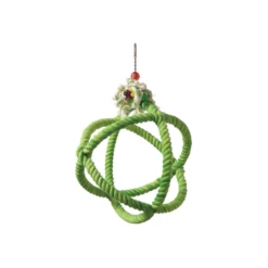 Jouets Pour Oiseaux Boule De Corde L/Vert