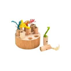 Jouets Pour Oiseaux Rangement 12,5x12,5x5cm