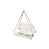 Mangeoire Banc Blanc 38x19,5x21cm -Oiseaux De Compagnie mangeoire banc blanc 38x195x21cm 17355 kinlys mangeoire banc blanc 38x195x21cm kinlys