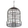 Mangeoire Boule De Graisse 20x25cm Noir/Bronze - Trixie -Oiseaux De Compagnie mangeoire boule de graisse 20x25cm noir bronze trixie 55656 trixie descriptif la grille de protection permet de nourrir les peti