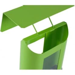 Mangeoire Graines Deno Vert 24cm - Vadigran -Oiseaux De Compagnie mangeoire graines deno vert 24cm vadigran 13965 vadigran le silo pour oiseaux de la nature denco peut etre rempli avec tous type 2