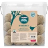 Menu Nature 50 Suet Balls NO Net 4,5kg - Boule Mésanges - Aliment D'hiver Gras (sans Filet, Sans Plastique, Dans Seau) -Oiseaux De Compagnie menu nature 50 suet balls no net 45kg boule mesanges aliment dhiver gras sans filet sans plastique dans seau 464414 versele laga