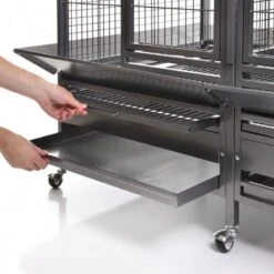 Montana Palace 184x101x185cm -Oiseaux De Compagnie montana palace 184x101x185cm k35030 wagner montana cages le modele palace est lune des plus grandes cages a perroquets au monde 1 2