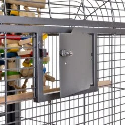 Montana Palace 184x101x185cm -Oiseaux De Compagnie montana palace 184x101x185cm k35030 wagner montana cages le modele palace est lune des plus grandes cages a perroquets au monde 1 4