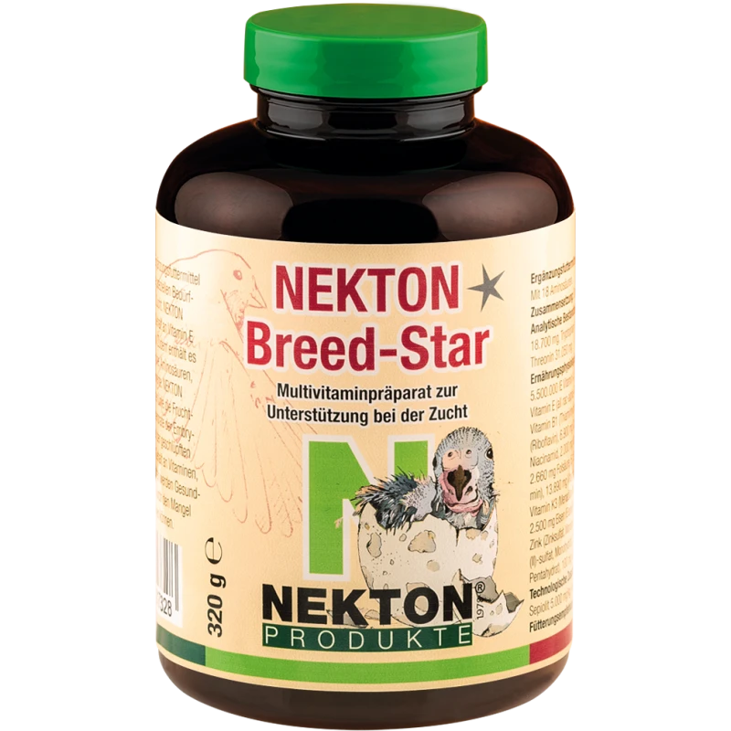 Nekton Breed Star 320gr - Complément Alimentaire Pour La Reproduction - Nekton 3 Nekton Breed Star 320gr - Complément Alimentaire Pour La Reproduction - Nekton