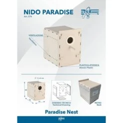 Nid Pour Perruche En Plastique, Démontable Et Lavable - 2G-R -Oiseaux De Compagnie nid pour perruche en plastique demontable et lavable 2g r art 374 2g r nid entierement en plastique pour perruches ondulees ou a 2