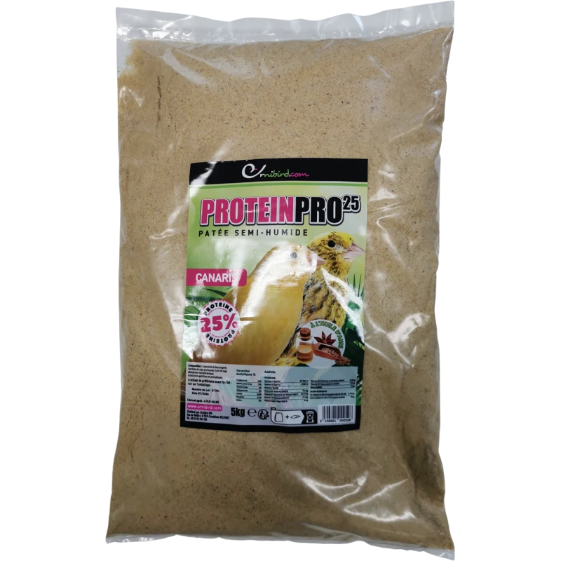 ORNIBIRD PROTEIN PRO 25, Patée Semi-humide à L'huile D'anis Avec 25% De Proteines 5kg 3 ORNIBIRD PROTEIN PRO 25, Patée Semi-humide à L'huile D'anis Avec 25% De Proteines 5kg