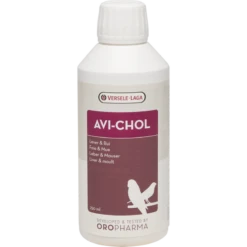 VERSELE-LAGA Oropharma Avi-Chol 250ml - Tonique Hépatique - Oiseaux
