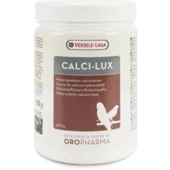 VERSELE-LAGA Oropharma Calci-Lux 500gr - Source De Calcium Hydrosoluble - Oiseaux