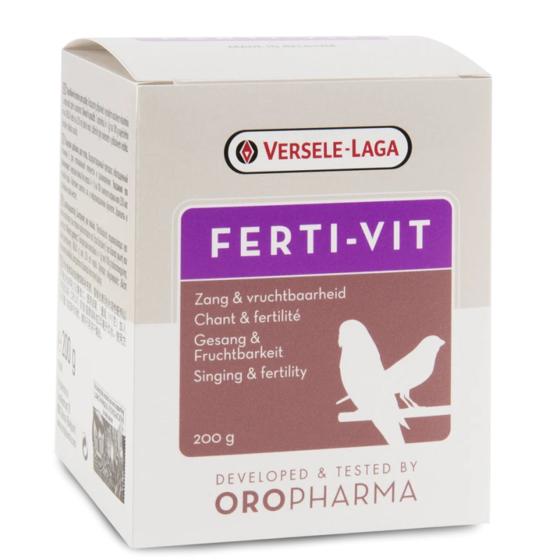 VERSELE-LAGA Oropharma Ferti-Vit 200gr - Mélange De Vitamines Pour La Fertilité Et La Vitalité - Oiseaux 3 VERSELE-LAGA Oropharma Ferti-Vit 200gr - Mélange De Vitamines Pour La Fertilité Et La Vitalité - Oiseaux