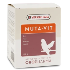 VERSELE-LAGA Oropharma Muta-Vit 200gr - Mélange De Vitamines Et De La Méthionine Pour La Mue - Oiseaux