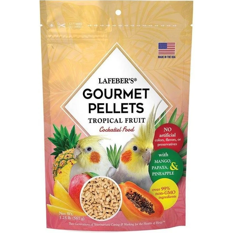 Pellets Gourmands Aux Fruits Tropicaux Cockatiel 567gr - Lafeber's 3 Pellets Gourmands Aux Fruits Tropicaux Cockatiel 567gr - Lafeber's