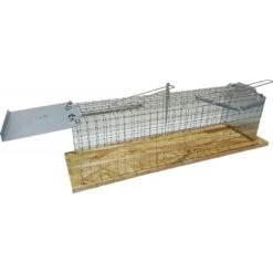 Piège - Trappe à Rats 2 Compartiments -Oiseaux De Compagnie piege trappe a rats 2 compartiments 34514 kinlys ce piege possede deux entrees afin detre plus efficace place sur le chemin des 1 1