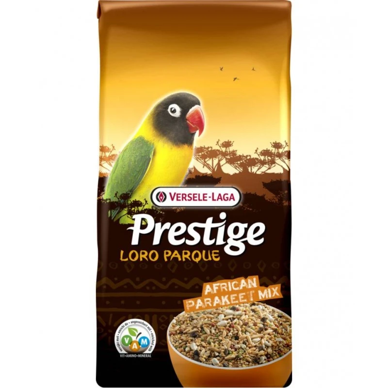 Prestige Loro Parque African Parakeet Mix 20kg - Mélange De Graines + Granulés VAM - Perruches Africaines 3 Prestige Loro Parque African Parakeet Mix 20kg - Mélange De Graines + Granulés VAM - Perruches Africaines