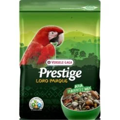 Prestige Loro Parque Ara Parrot Mix 2kg - Mélange De Graines + Granulés VAM - Aras