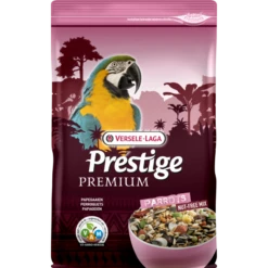 Prestige Premium Perroquets Sans Noix 2kg - Mélange De Graines Enrichi En Granulés VAM