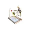 Terrain De Jeu En Bois 35,5x25x27 Cm -Oiseaux De Compagnie terrain de jeu en bois 355x25x27 cm 31526 nobby terrain de jeu en bois pour perruches